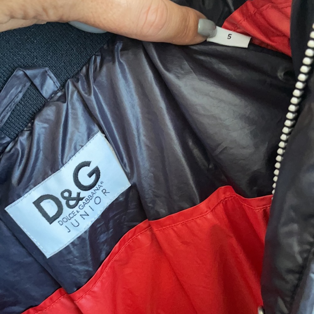 D&G Junior kids down jacket sz 5 - Picture 6 of 6